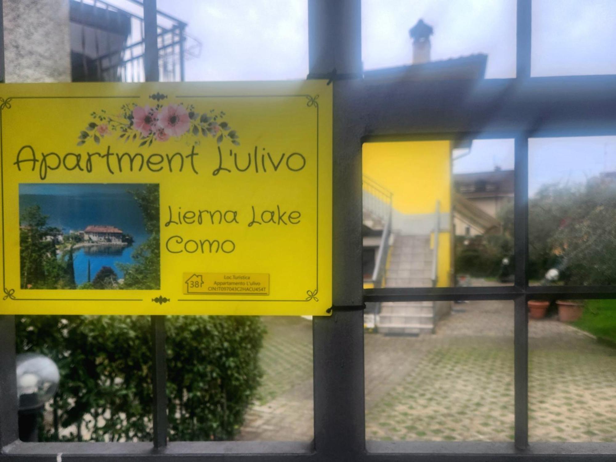 Apartment L'Ulivo Lake View Private Road 5 Kilometers From Varenna Lierna Luaran gambar